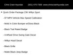 2022 Jeep Wrangler Willys Sport