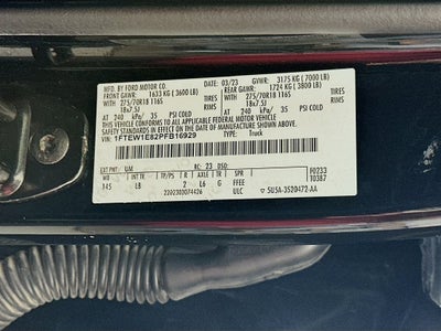 2023 Ford F-150 Tremor