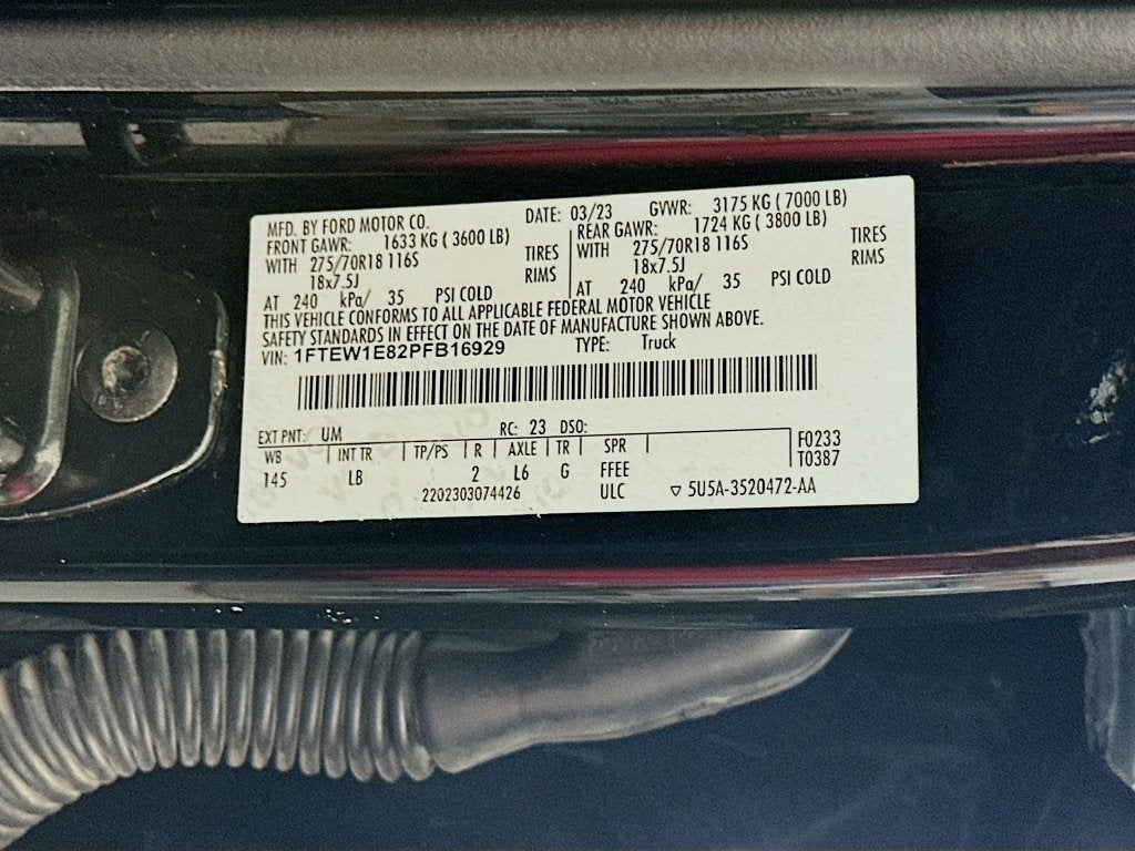 2023 Ford F-150 Tremor