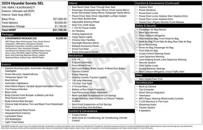 2024 Hyundai Sonata SEL
