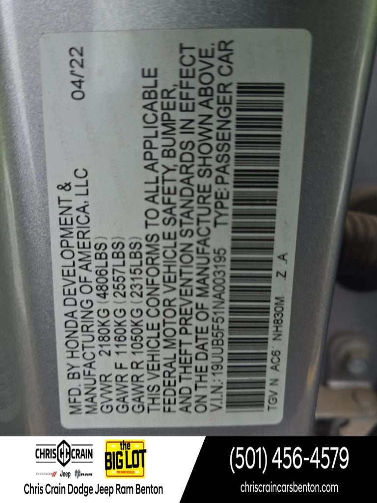 2022 Acura TLX A-SPEC Package