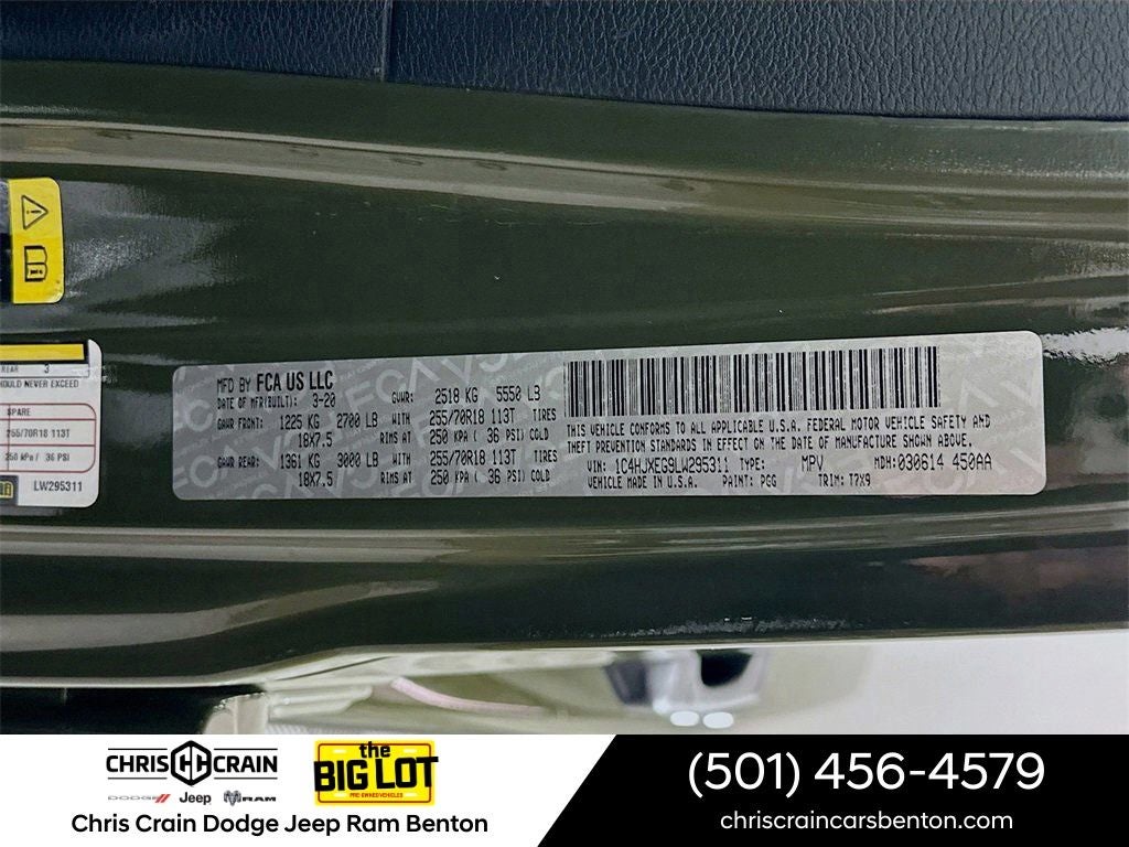 2020 Jeep Wrangler Unlimited Sahara 4x4