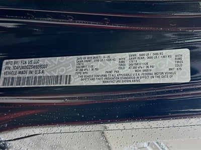 2025 Jeep Wrangler WRANGLER 4-DOOR SPORT S