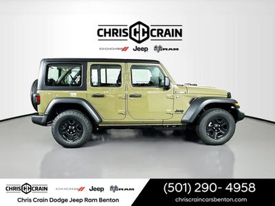 2026 Jeep Wrangler WRANGLER 4-DOOR SPORT
