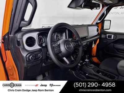 2026 Jeep Wrangler WRANGLER 4-DOOR SPORT S
