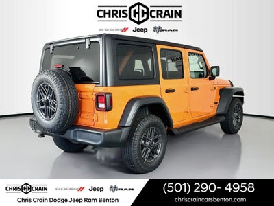 2026 Jeep Wrangler WRANGLER 4-DOOR SPORT S