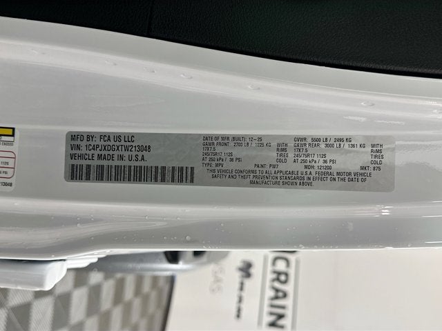 2026 Jeep Wrangler WRANGLER 4-DOOR SPORT S