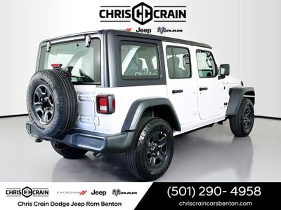 2026 Jeep Wrangler WRANGLER 4-DOOR SPORT