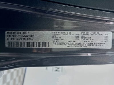 2026 Jeep Wrangler WRANGLER 4-DOOR SAHARA