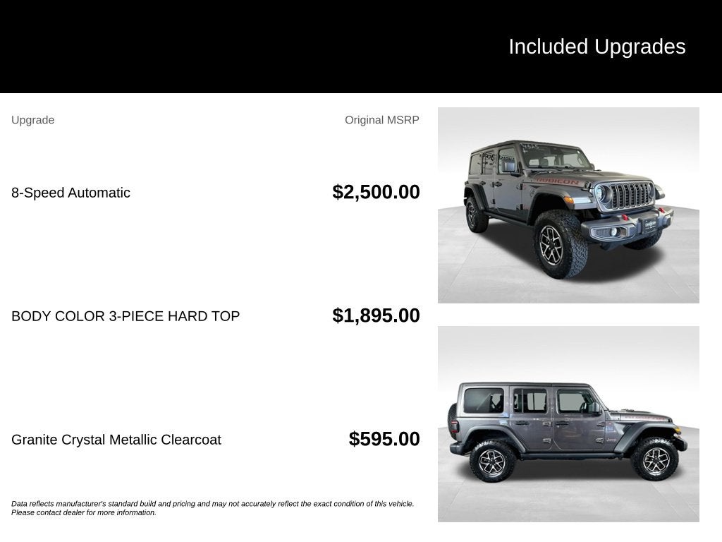 2025 Jeep Wrangler 4-Door Rubicon 4x4
