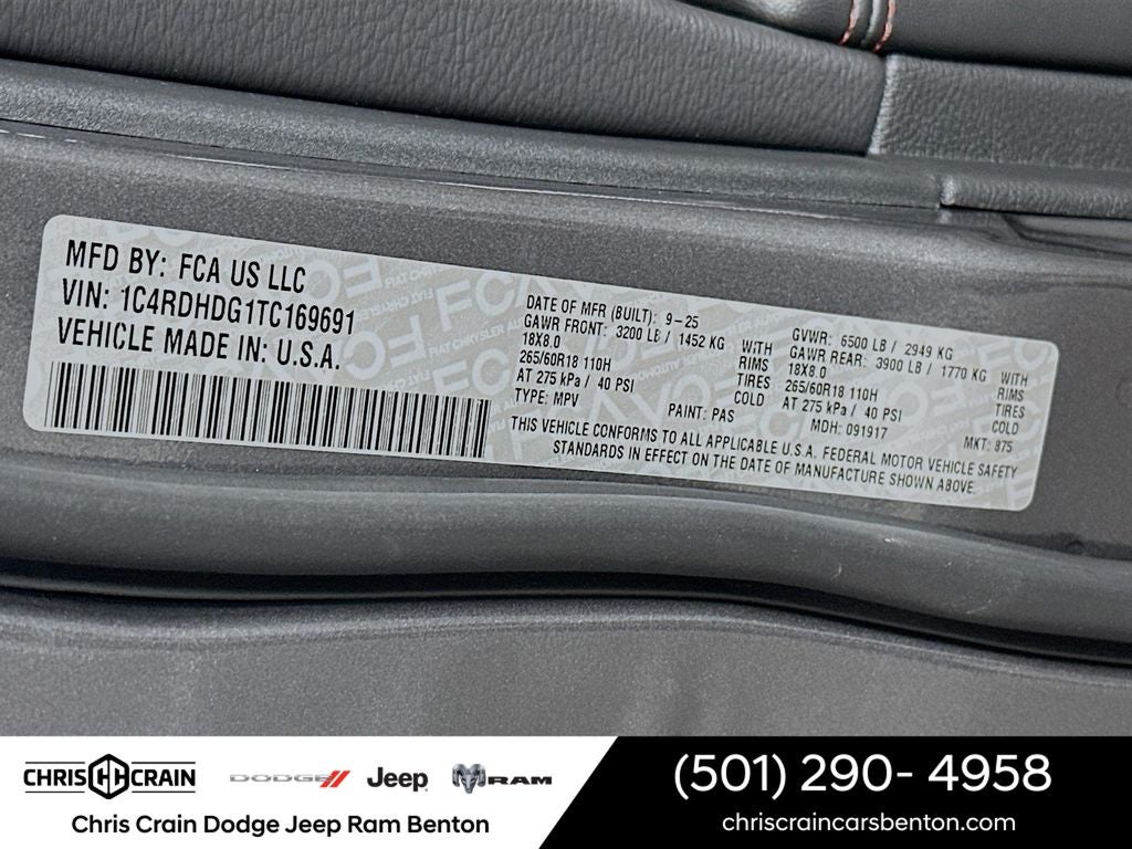 2026 Dodge Durango DURANGO GT RWD