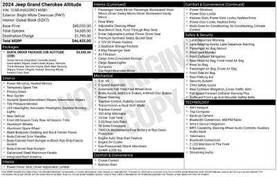 2024 Jeep Grand Cherokee Altitude 4x4