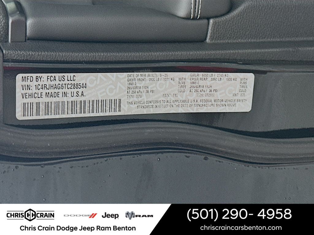 2026 Jeep Grand Cherokee GRAND CHEROKEE LAREDO X 4X4