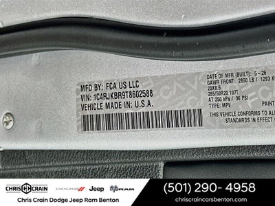 2026 Jeep Grand Cherokee GRAND CHEROKEE L LIMITED RESERVE 4X4