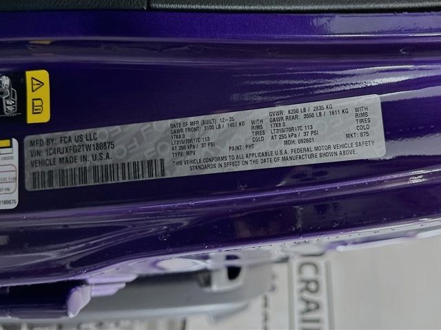 2026 Jeep Wrangler WRANGLER 4-DOOR RUBICON