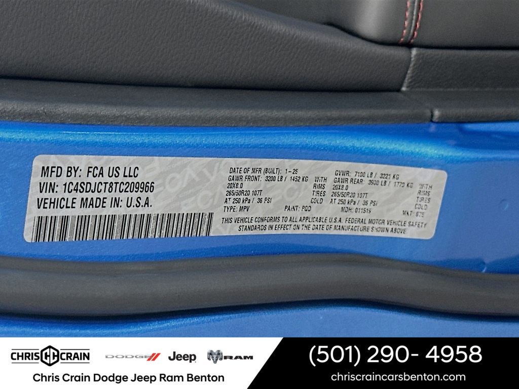 2026 Dodge Durango DURANGO GT PLUS AWD HEMI V8