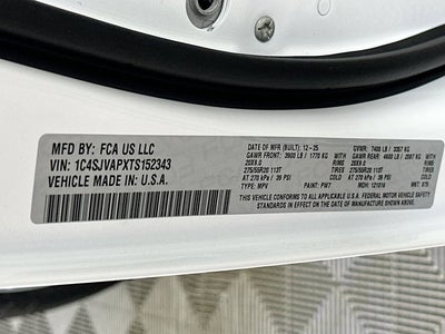 2026 Jeep Grand Wagoneer GRAND WAGONEER 4X4