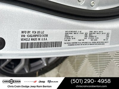 2026 Jeep Grand Wagoneer GRAND WAGONEER LIMITED ALTITUDE 4X4