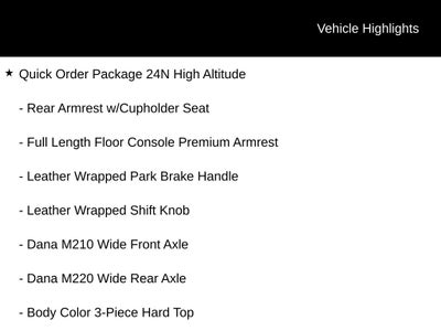 2022 Jeep Gladiator High Altitude 4x4