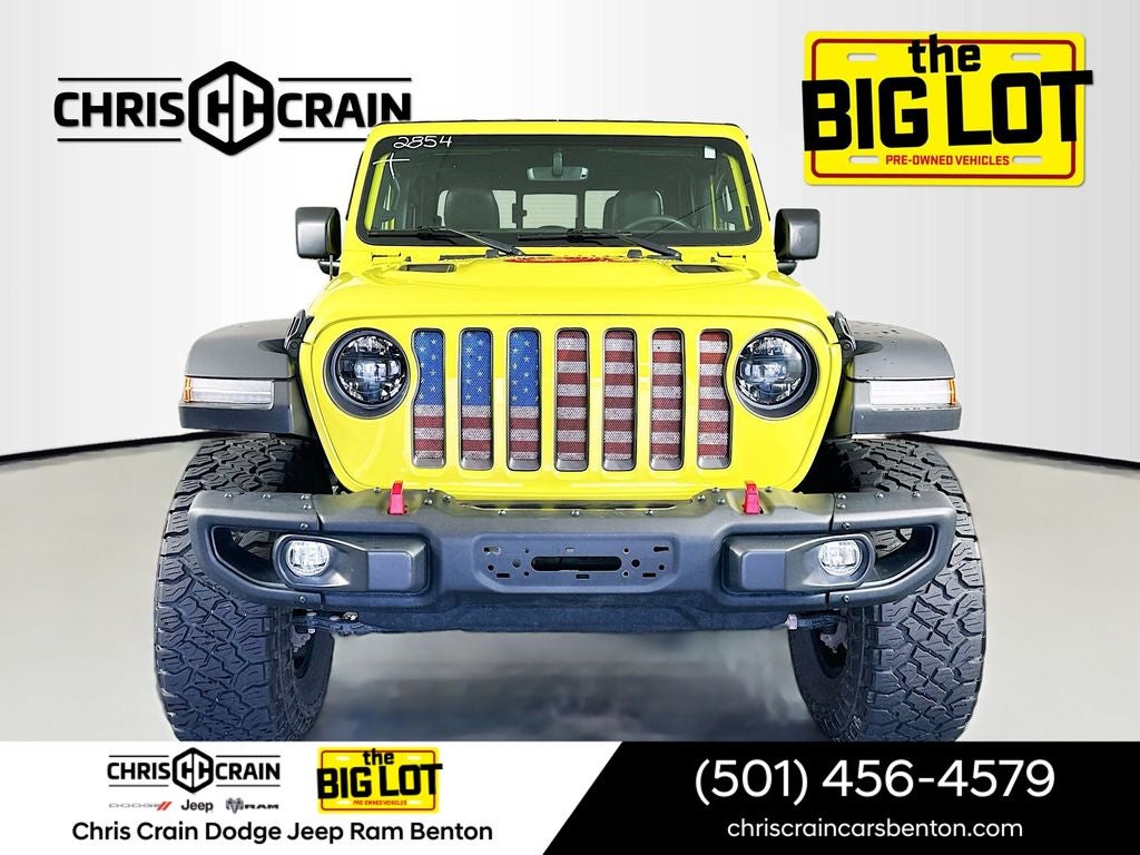 Used 2023 Jeep Gladiator Rubicon with VIN 1C6JJTBG7PL582854 for sale in Little Rock