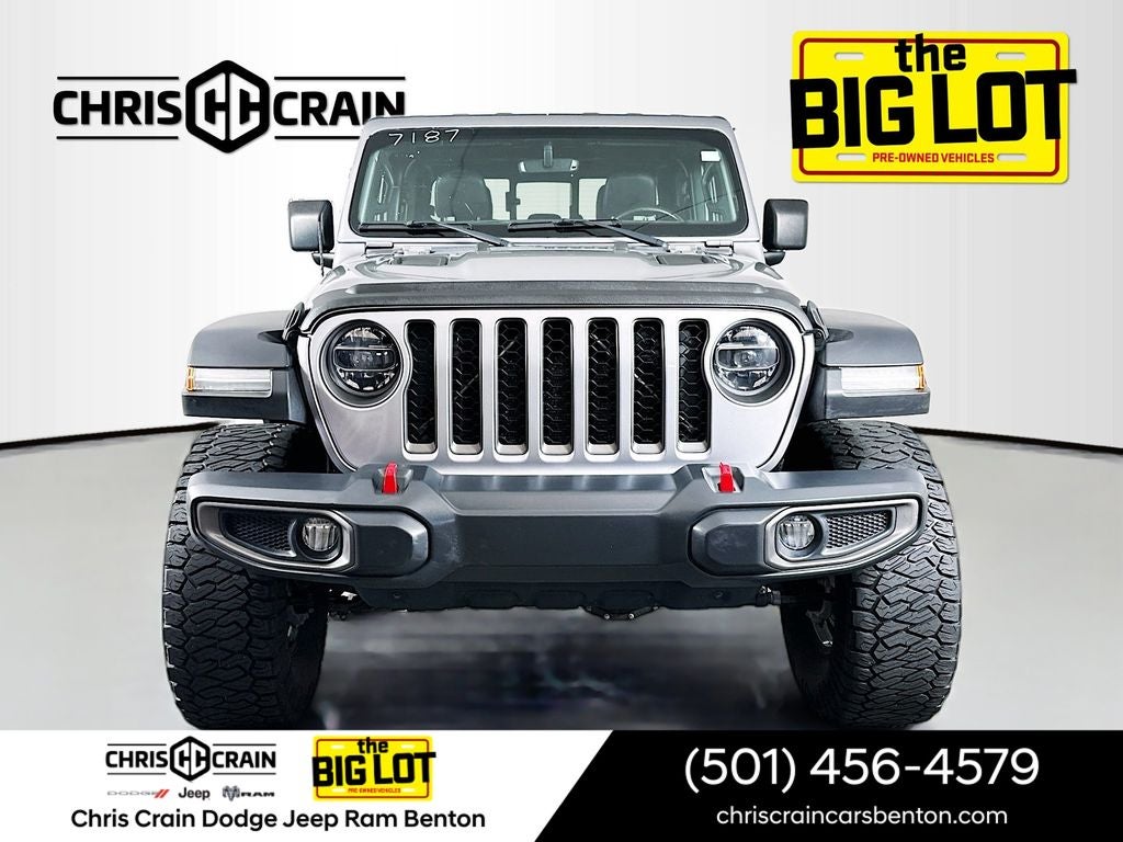 Used 2020 Jeep Gladiator Rubicon with VIN 1C6JJTBGXLL187187 for sale in Little Rock