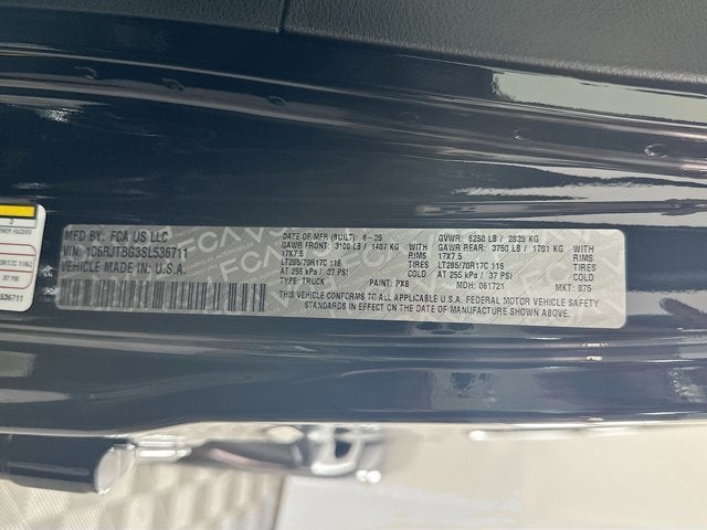 2025 Jeep Gladiator GLADIATOR RUBICON X 4X4