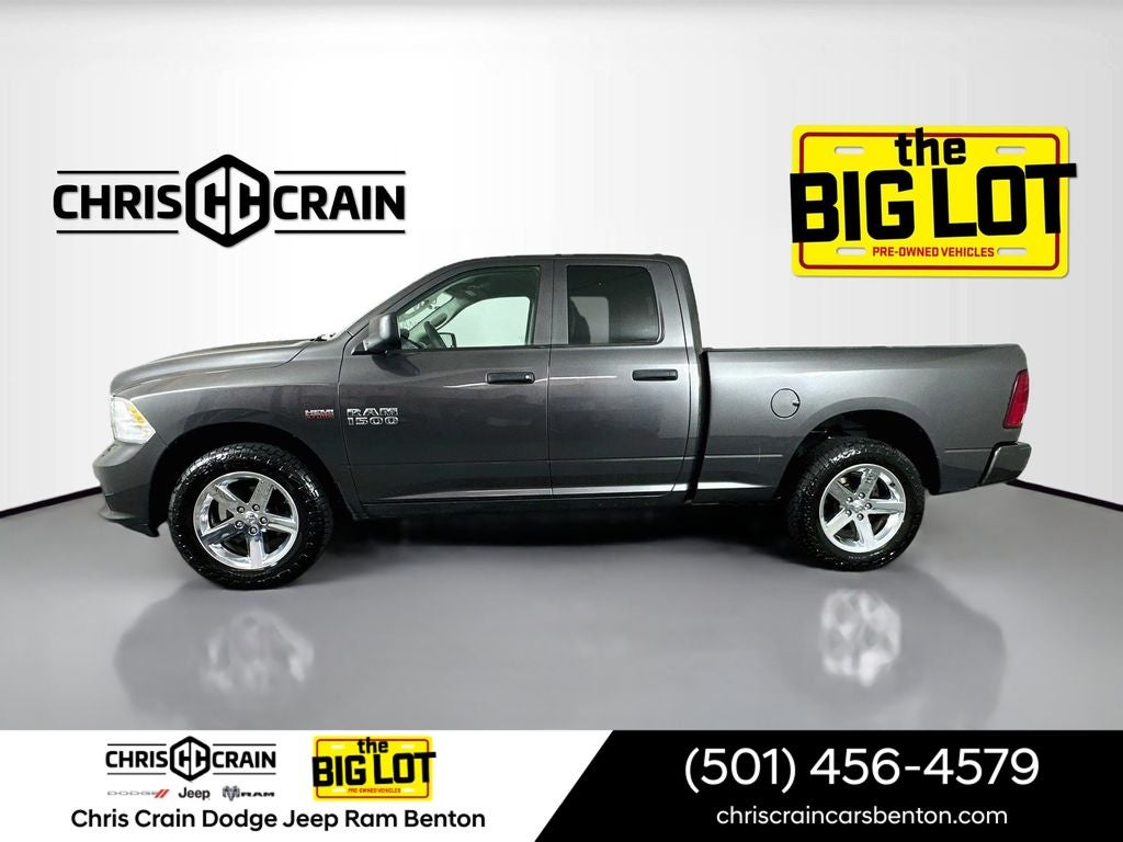 2018 RAM 1500 Express Quad Cab 4x4 6'4' Box