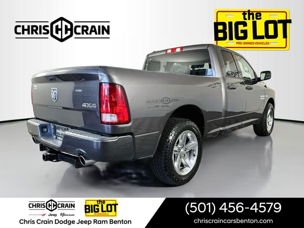 2018 RAM 1500 Express Quad Cab 4x4 6'4' Box