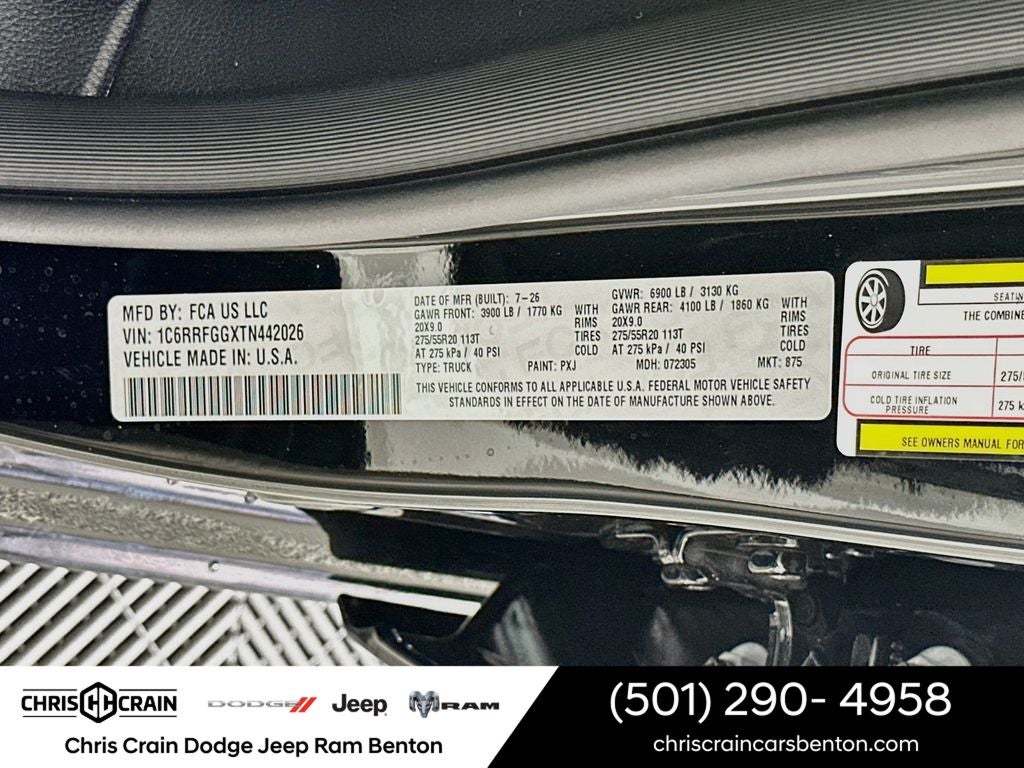 2026 RAM 1500 RAM 1500 EXPRESS CREW CAB 4X4 5'7' BOX