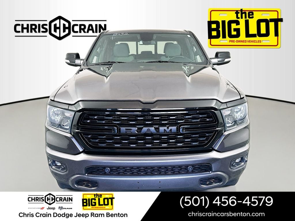 Used 2022 RAM Ram 1500 Pickup Big Horn/Lone Star with VIN 1C6SRFBT8NN478452 for sale in Little Rock