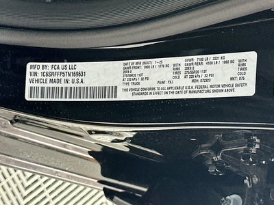 2026 RAM Ram 1500 RAM 1500 BIG HORN CREW CAB 4X4 5'7' BOX