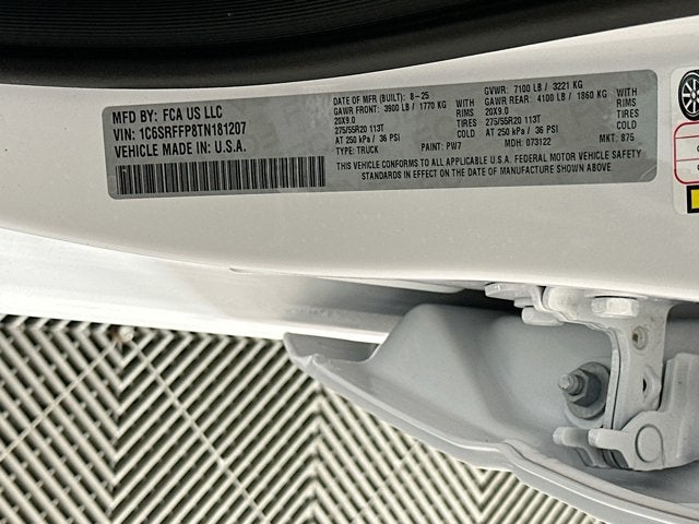 2026 RAM Ram 1500 RAM 1500 BIG HORN CREW CAB 4X4 5'7' BOX