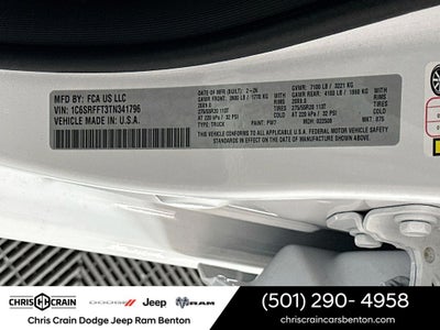 2026 RAM Ram 1500 RAM 1500 BIG HORN CREW CAB 4X4 5'7' BOX