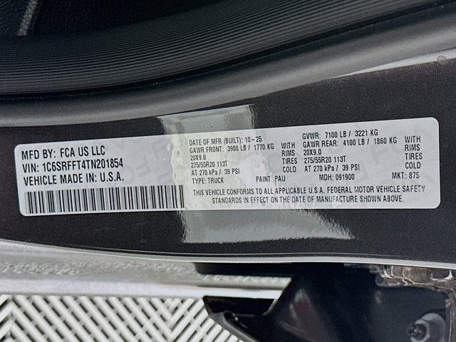 2026 RAM Ram 1500 RAM 1500 BIG HORN CREW CAB 4X4 5'7' BOX