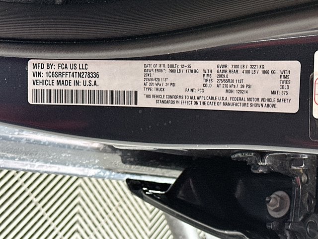 2026 RAM Ram 1500 RAM 1500 BIG HORN CREW CAB 4X4 5'7' BOX