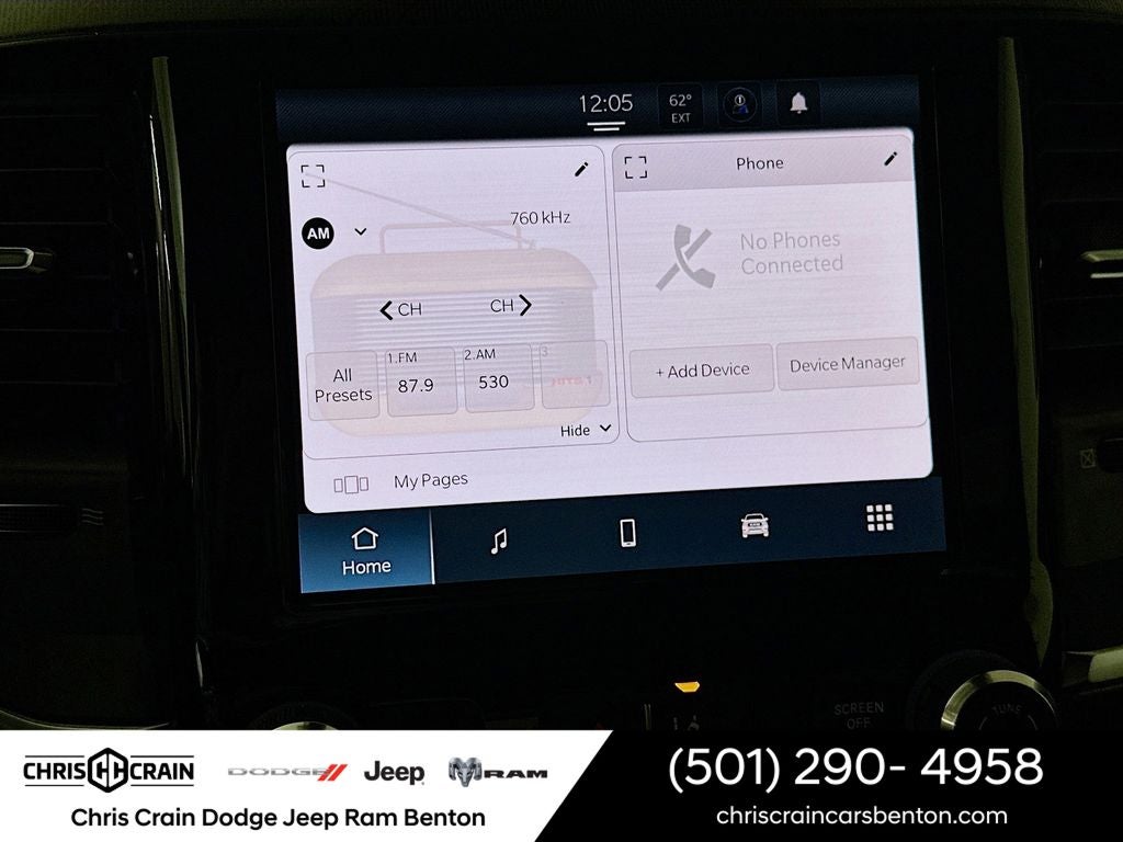 2026 RAM Ram 1500 RAM 1500 BIG HORN CREW CAB 4X4 5'7' BOX