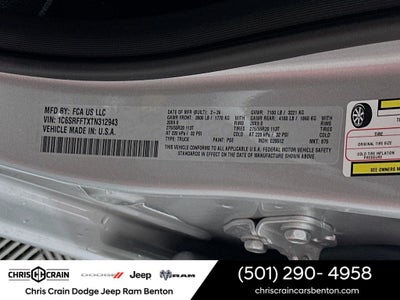 2026 RAM Ram 1500 RAM 1500 BIG HORN CREW CAB 4X4 5'7' BOX