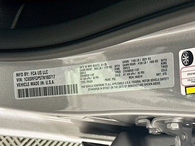 2026 RAM Ram 1500 RAM 1500 TRADESMAN CREW CAB 4X4 5'7' BOX