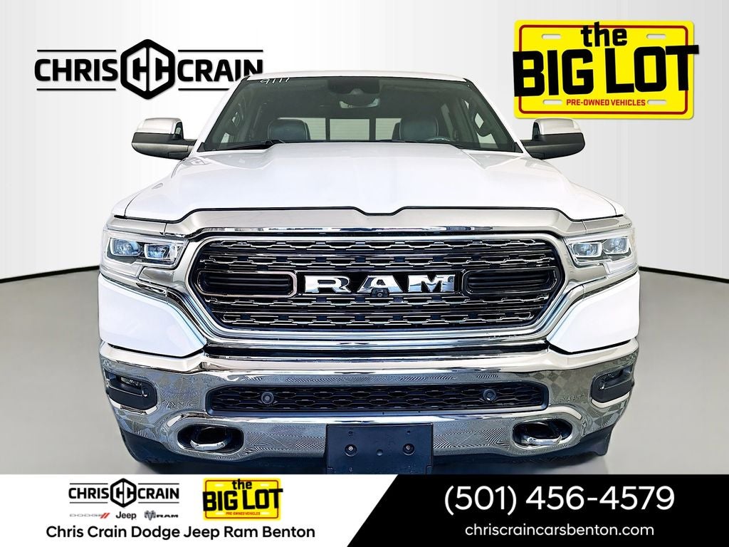 Used 2021 RAM Ram 1500 Pickup Limited with VIN 1C6SRFHM8MN809111 for sale in Little Rock