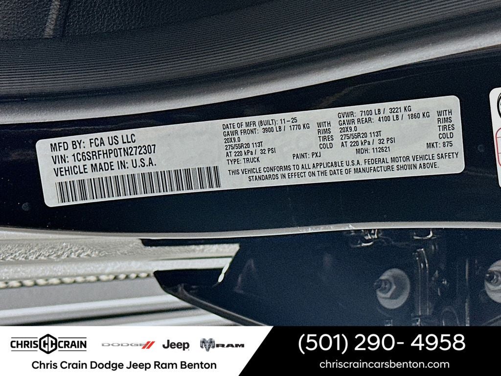 2026 RAM Ram 1500 RAM 1500 LIMITED CREW CAB 4X4 5'7' BOX