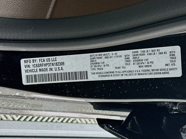 2026 RAM Ram 1500 RAM 1500 LIMITED LONGHORN CREW CAB 4X4 5'7' BOX