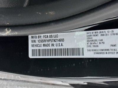 2026 RAM Ram 1500 RAM 1500 LIMITED CREW CAB 4X4 5'7' BOX