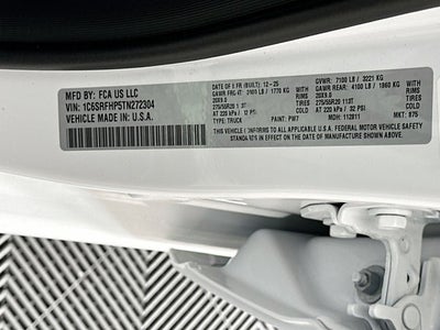 2026 RAM Ram 1500 RAM 1500 LIMITED CREW CAB 4X4 5'7' BOX