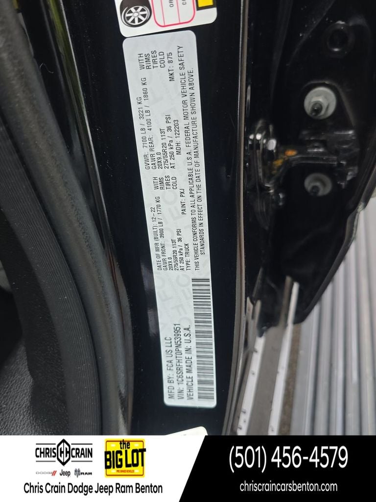 2023 RAM 1500 Limited Crew Cab 4x4 5'7' Box