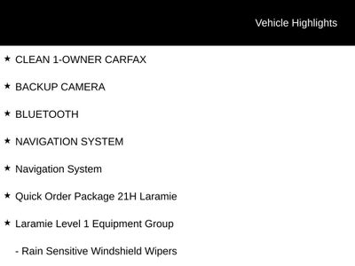 2025 RAM 1500 Laramie Crew Cab 4x4 5'7' Box