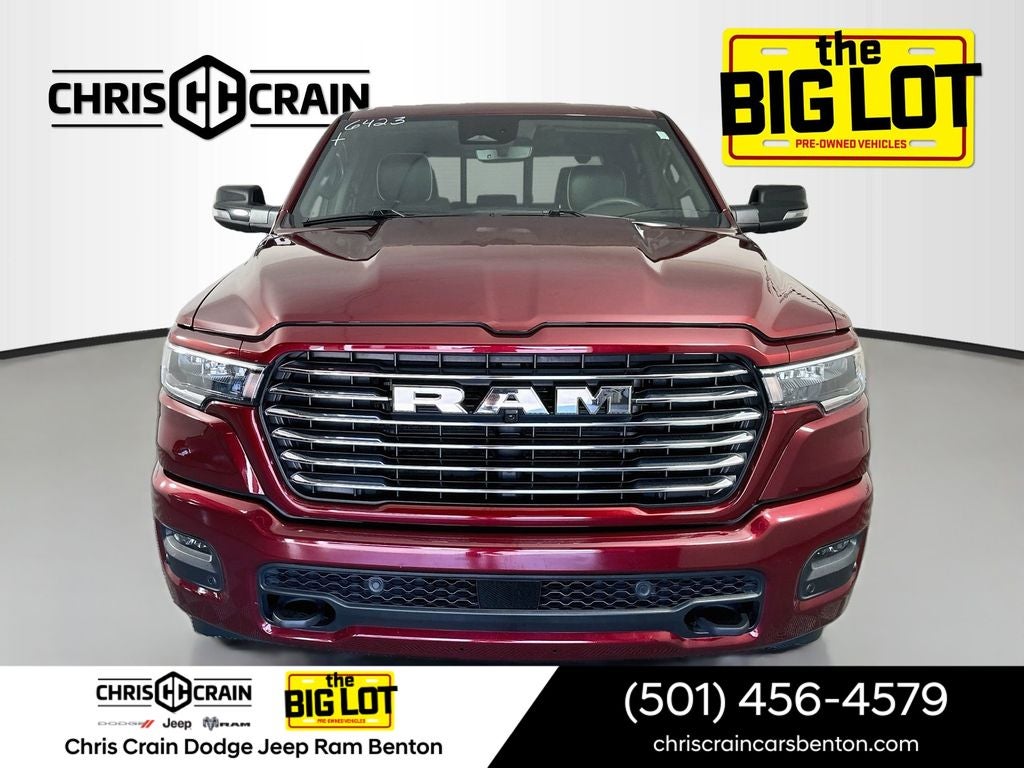 Used 2025 RAM Ram 1500 Pickup Laramie with VIN 1C6SRFJP9SN646423 for sale in Little Rock