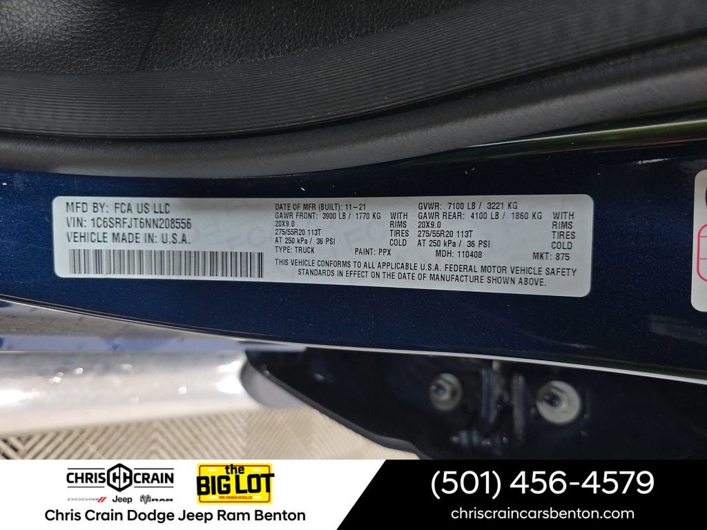 2022 RAM 1500 Laramie