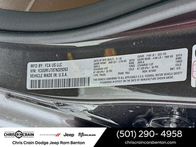 2026 RAM Ram 1500 RAM 1500 LARAMIE CREW CAB 4X4 5'7' BOX