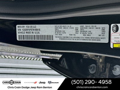 2026 RAM Ram 1500 RAM 1500 TUNGSTEN CREW CAB 4X4