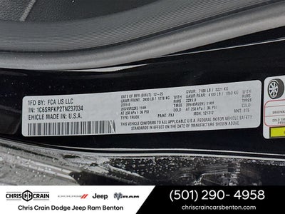 2026 RAM Ram 1500 RAM 1500 TUNGSTEN CREW CAB 4X4